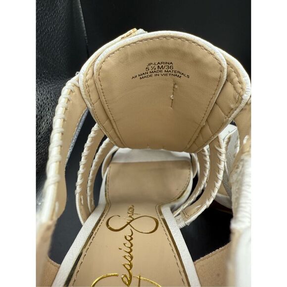 Jessica Simpson Larina Platform Heels with Zipper size 5.5 (EU 36) - Picture 13 of 15
